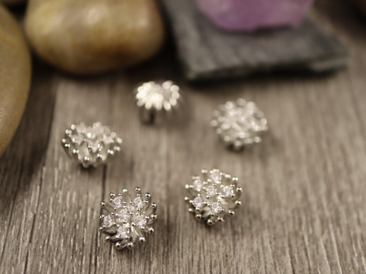 Koriste/ kapussi, 10mm, kromi, 5kpl