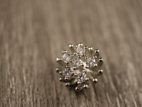 Koriste/ kapussi, 10mm, kromi, 5kpl