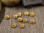 Koriste/ kapussi, 5mm, kulta, 10kpl