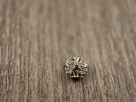 Koriste/ kapussi, 5mm, kromi, 10kpl