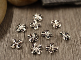 Koriste/ kapussi, 8mm, kromi, 5kpl