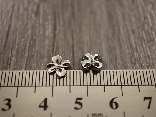 Koriste/ kapussi, 8mm, kromi, 5kpl