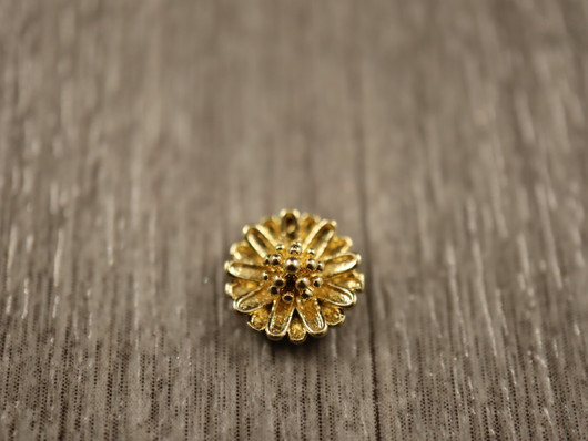 Koriste/ kapussi, 8mm, kulta, 5kpl