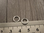Linkki ympyrä, 8x1mm, umpi, rst, 10kpl