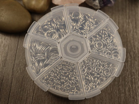 Välirengas lajitelma, 4/5/6/8/9/10mm, rst, n.2200kpl