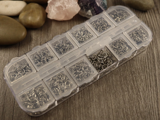 Välirengas lajitelma, 4-6mm, rst, n.2200kpl