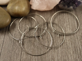 Korvakorurengas 35x0.6mm, rst, 1pari