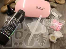 UV- hartsi aloituspaketti, 1setti POSTIPAKETTI TOIMITUS