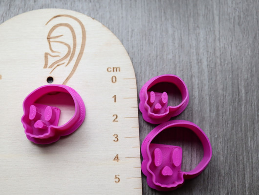 Muotti pääkallo, 20mm/25mm/30mm, 1kpl