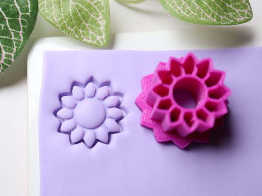 Muotti kukka, 20mm/30mm/40mm, 1kpl