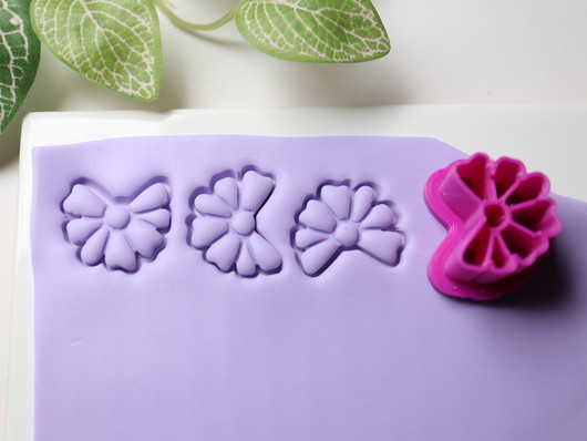 Muotti kukka, 20mm/30mm/40mm, 1kpl