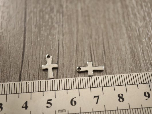 Ristiriipus, 12x7mm, rst, 1kpl