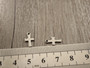 Ristiriipus, 12x7mm, rst, 1kpl