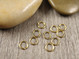 Välirengas, 5x0.7mm, avattava, PVD/18K/vaaleakulta/rst, 10kpl