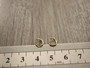 Välirengas, 6x0.8mm, avattava, 18K/ PVD/ kulta/ rst, 10kpl