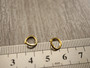 Välirengas, 8x1.2mm, avattava, 18K/ PVD/ kulta/rst, 10kpl