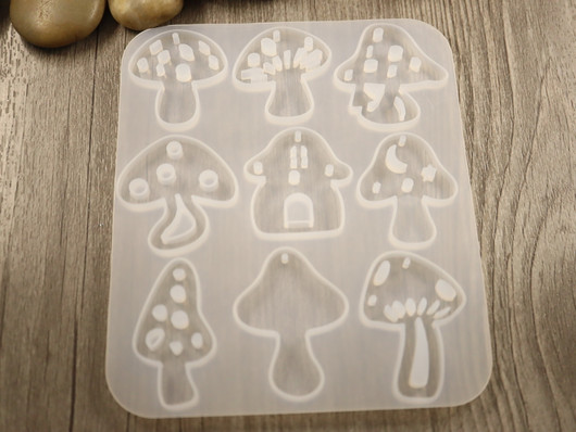 Silikonimuotti sieni, 135x113x5mm, 1kpl