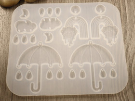 Silikonmuotti sää, 120x140x4mm, 1kpl