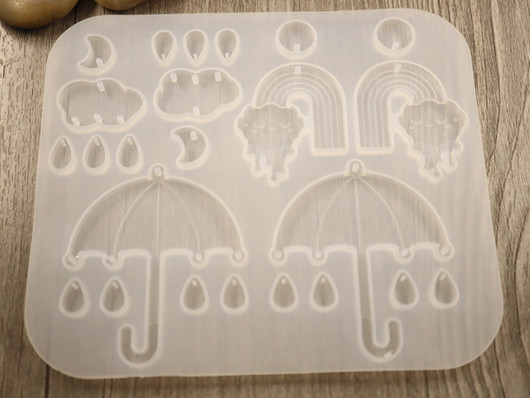 Silikonimuotti sää, 120x140x4mm, 1kpl