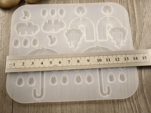 Silikonimuotti sää, 120x140x4mm, 1kpl