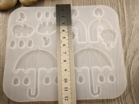 Silikonmuotti sää, 120x140x4mm, 1kpl