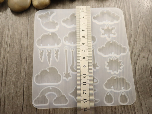 Silikonimuotti sää, 137x123x5mm, 1kpl