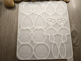 Silikonimuotti mystiikka,  209x175x5mm, 1kpl