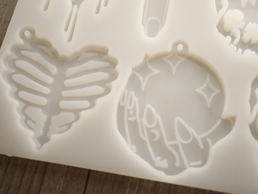 Silikonimuotti halloween, 150x254x6.5mm, 1kpl