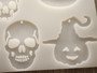 Silikonimuotti halloween, 150x254x6.5mm, 1kpl