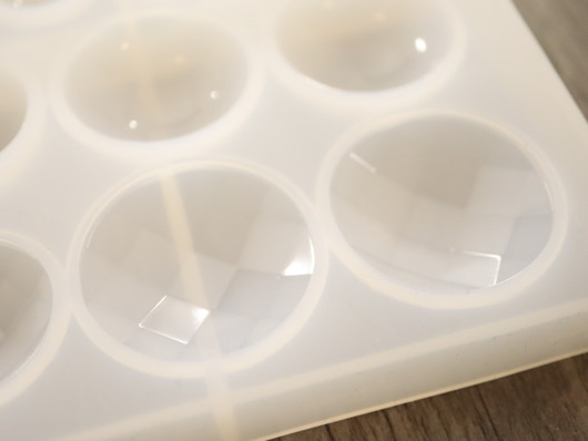 Silikonimuotti ympyrät, 261x153x16mm, 1kpl POSTIPAKETTI TOIMITUS