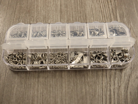 Välirengas- ja lukkolajitelma, 5-10mm, rst, n.249kpl