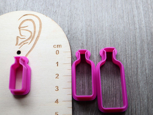 Muotti pullo, 25mm/35mm/45mm, 1kpl