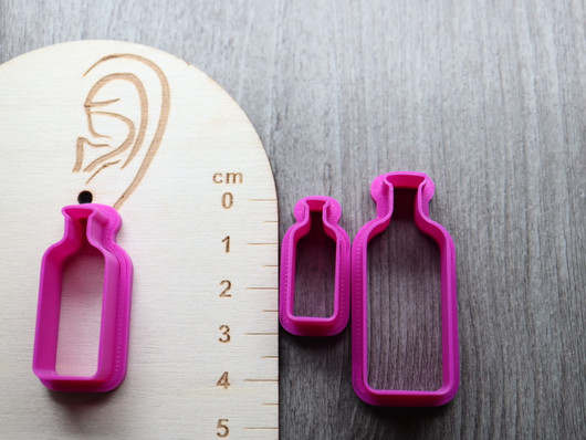 Muotti pullo, 25mm/35mm/45mm, 1kpl