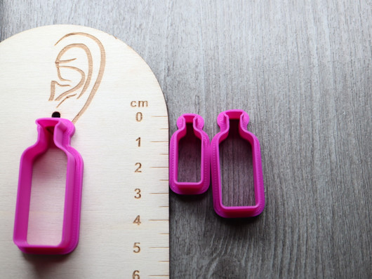 Muotti pullo, 25mm/35mm/45mm, 1kpl