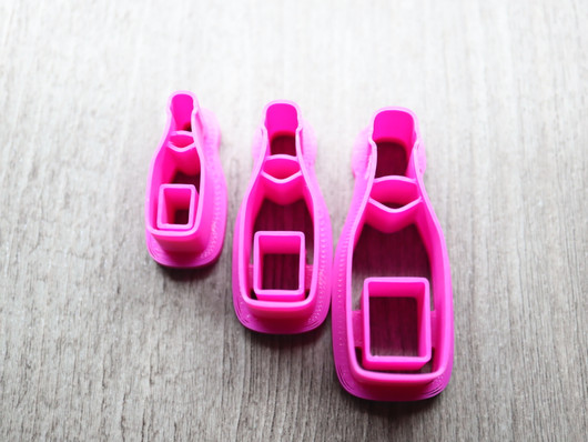 Muotti pullo, 25mm/35mm/45mm, 1kpl