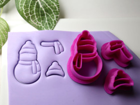 Muottisetti lumiukko, 30mm/ 35mm, 1setti