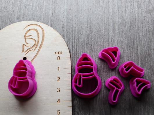 Muottisetti lumiukko, 30mm/ 35mm, 1setti