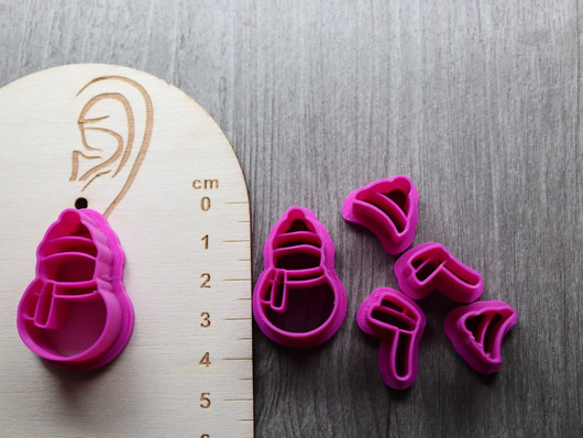 Muottisetti lumiukko, 30mm/ 35mm, 1setti