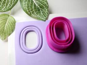 Muotti ovaali, 30mm/35mm/40mm, 1kpl