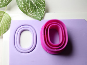 Muotti ovaali, 30mm/35mm/40mm, 1kpl