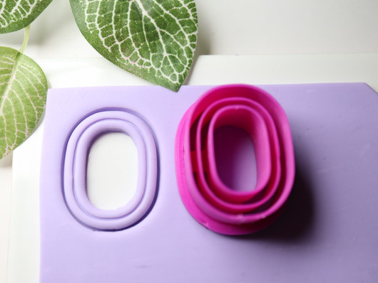 Muotti ovaali, 30mm/35mm/40mm, 1kpl