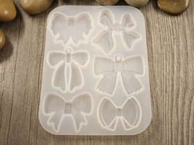 Silikonimuotti rusetti, 107x79x4mm, 1kpl