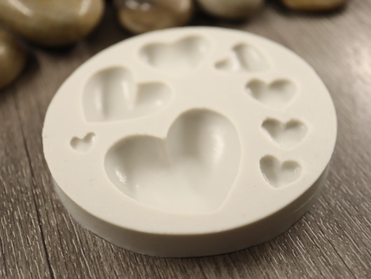 Silikonimuotti sydän, 76mm, 1kpl