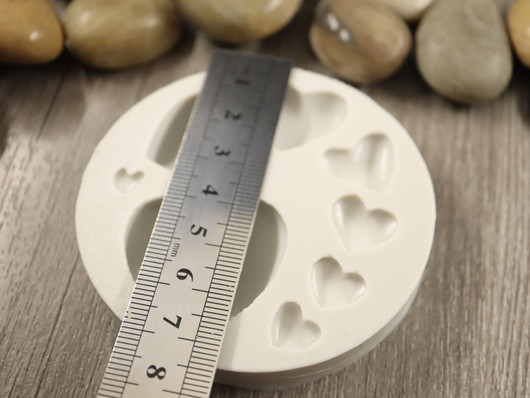 Silikonimuotti sydän, 76mm, 1kpl