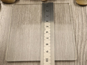 Muotoilu/leikkuualusta, 10x10cm, kirkas, 1kpl