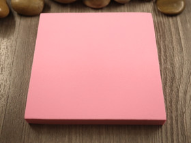 Muotoilualusta, 10x10cm, keltainen/vaaleanpunainen, 1kpl