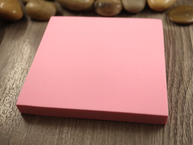 Muotoilualusta, 10x10cm, keltainen/vaaleanpunainen, 1kpl