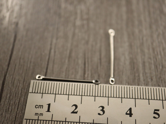 Korulinkit tikku, 25x1.2mm, rst, 10kpl