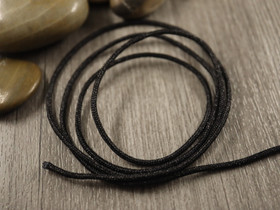 Nylonnyöri, 2mm, musta, 10m