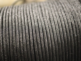 Nylonnyöri, 2mm, musta, 10m